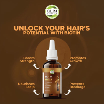 Olim Naturals Biotin Hair Growth Serum