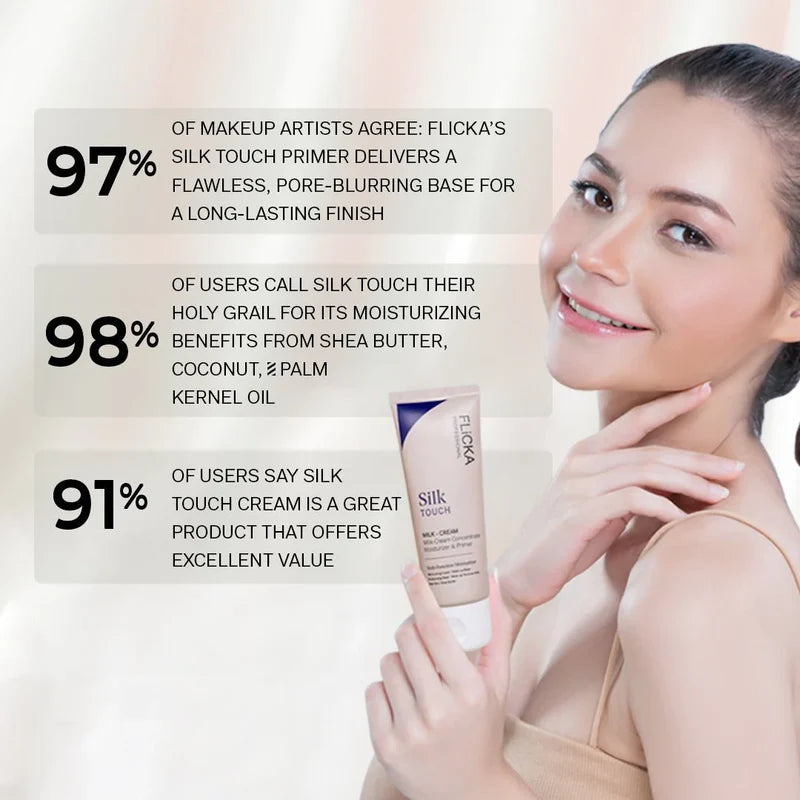 Flicka Silk Touch Original 3-in-1 Primer Moisturizer with SPF